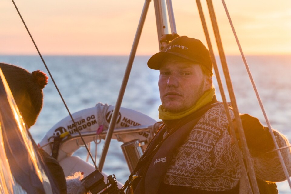 KURS: Skipper Thor Due leder ekspedisjonen.