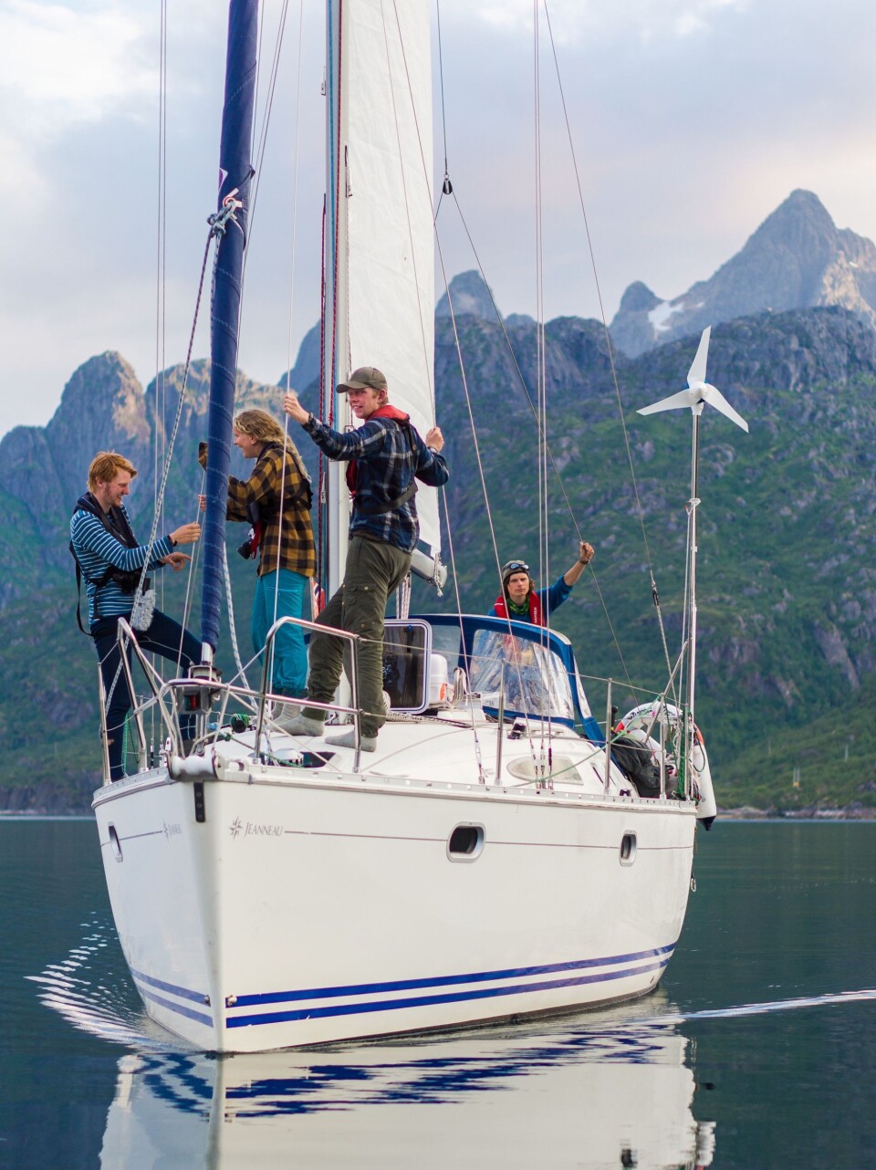 SUN ODYSSEY 34.2: «Pelagica» ved Trollfjorden.