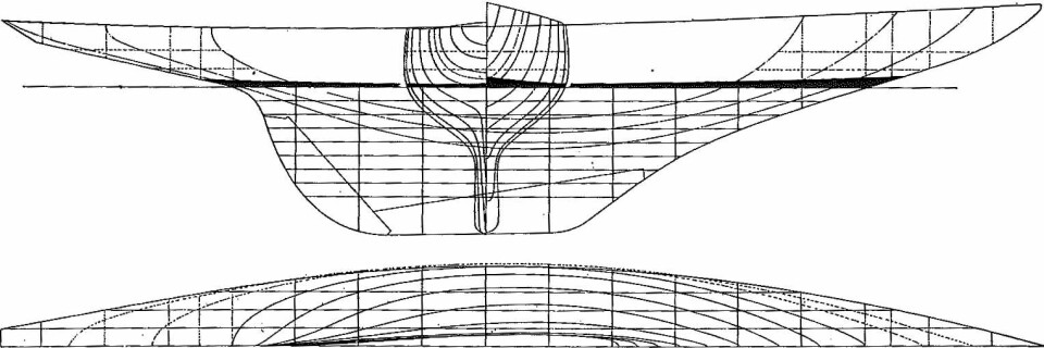 KLASSISK 6-METER: R-regelen har gitt seilerverdenen det man på folkemunne kaller «vakre, klassiske trebåter», og linjene til 6-meteren «Circe» tegnet av David Boyd på 1930-tallet er et eksempel på en slik.
