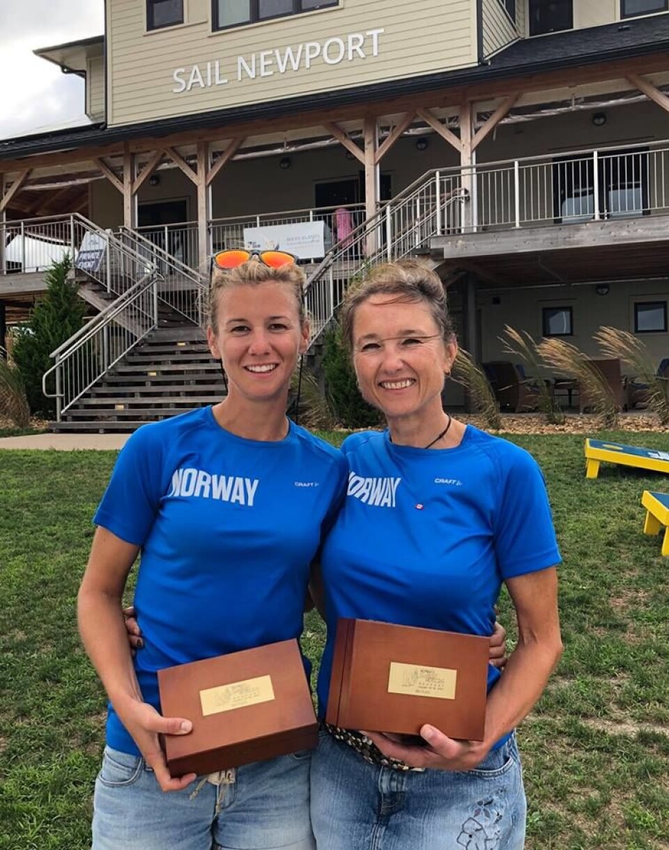 VM bronse til Anette Melsom Myhre og Janett Krefting VM bronse til Anette Melsom Myhre og Janett Krefting