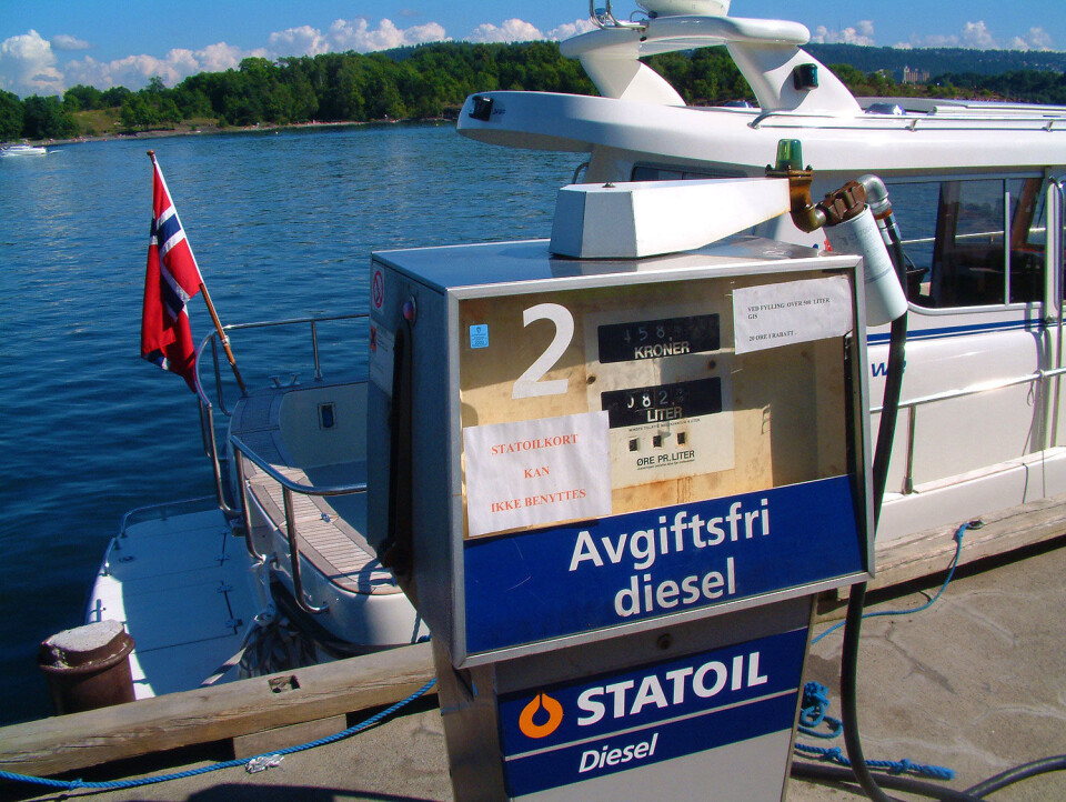 Foreslår avgift på båtdiesel