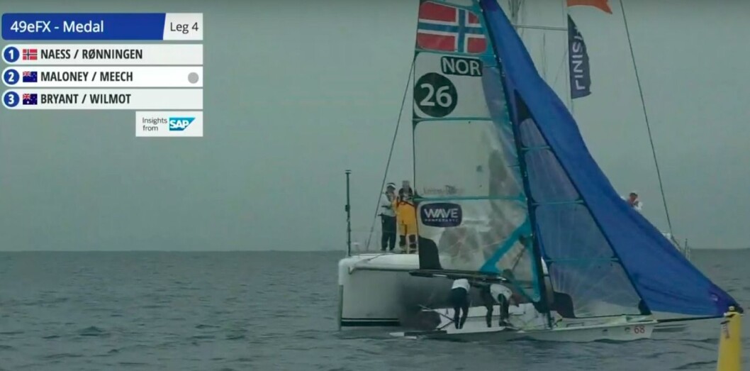 Næss/Rønningen vinner medaljefinalen i Enoshima Næss/Rønningen vinner medaljefinalen i Enoshima