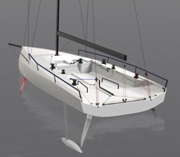EKSTREM: ClubSwan 36 blir kun en regattamaskin. Den vil ikke ha noen innredning slik 50-foteren. EKSTREM: ClubSwan 36 blir kun en regattamaskin. Den vil ikke ha noen innredning slik 50-foteren.