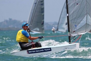 LEDER SUVERENT: Giles Scott leder VM suverent med hele 52 poeng. LEDER SUVERENT: Giles Scott leder VM suverent med hele 52 poeng.