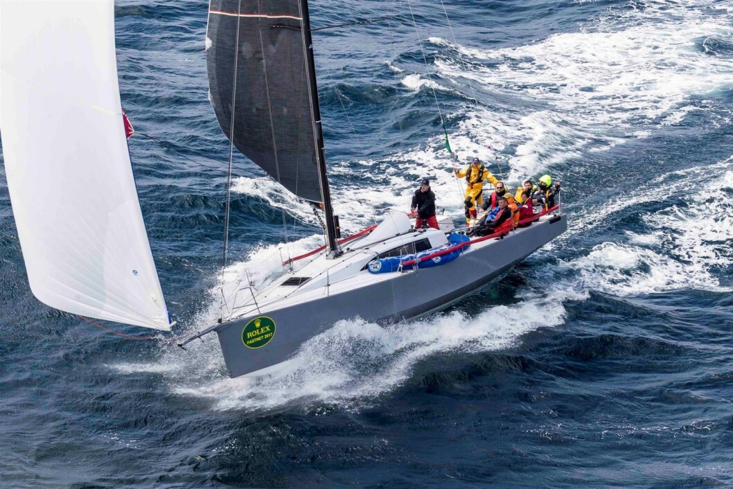 FASTNET RACE: Båten som tok over-all seieren i 2017 er nå i produksjon. FASTNET RACE: Båten som tok over-all seieren i 2017 er nå i produksjon.