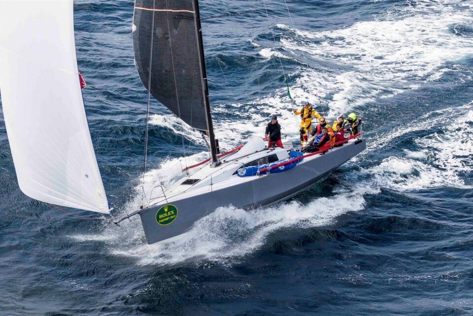 FASTNET RACE: Båten som tok over-all seieren i 2017 er nå i produksjon.
