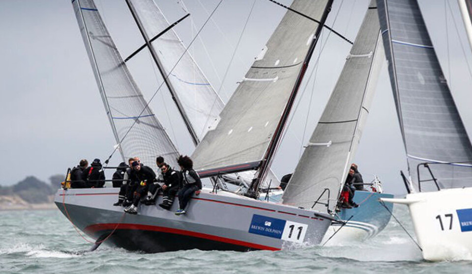REGATTA: MMW 40 veier kun 4,5 tonn som er ekstremt lett. I turversjon er det 500 kilo tyngre.