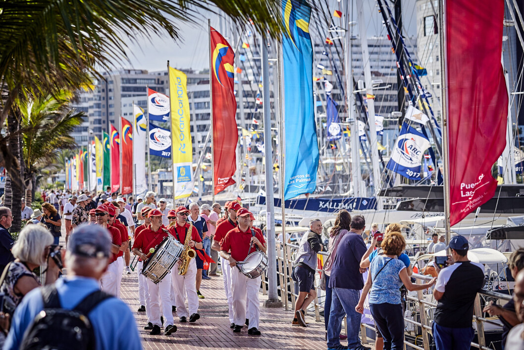 ARC: 1. november åpnet World Cruising Club sine aktiviteter i Las Palmas. 11. november starter de første båtene. ARC: 1. november åpnet World Cruising Club sine aktiviteter i Las Palmas. 11. november starter de første båtene.