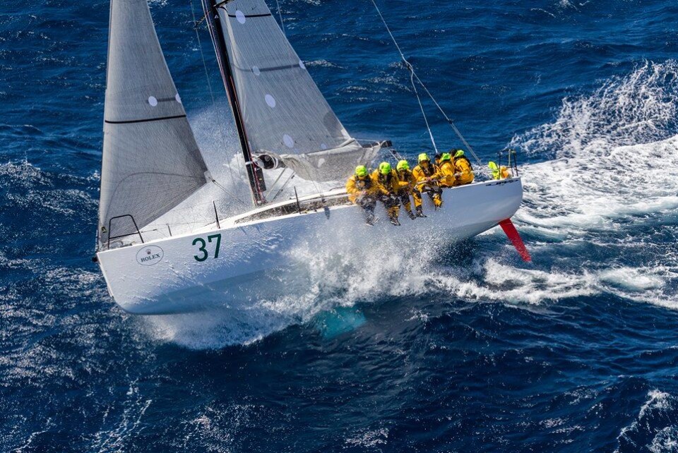 JPK: Vinneren av Fastnet Race «Courrier Leon», ble nummer to over-all i Sydney Hobart Race. JPK: Vinneren av Fastnet Race «Courrier Leon», ble nummer to over-all i Sydney Hobart Race.