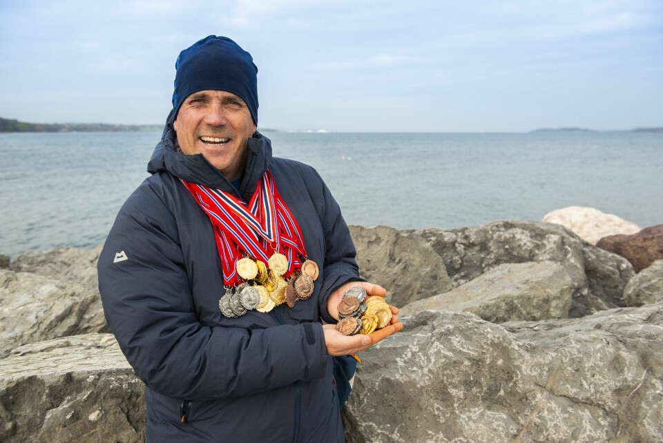 MESTERNES MESTER: Ingen i norsk seilsport har vunnet mer edelt NM-metall enn Kristoffer Spone. 21 mesterskapstitler, 12 sølvmedaljer og 12 bronsemedaljer er det i samlingen hans.