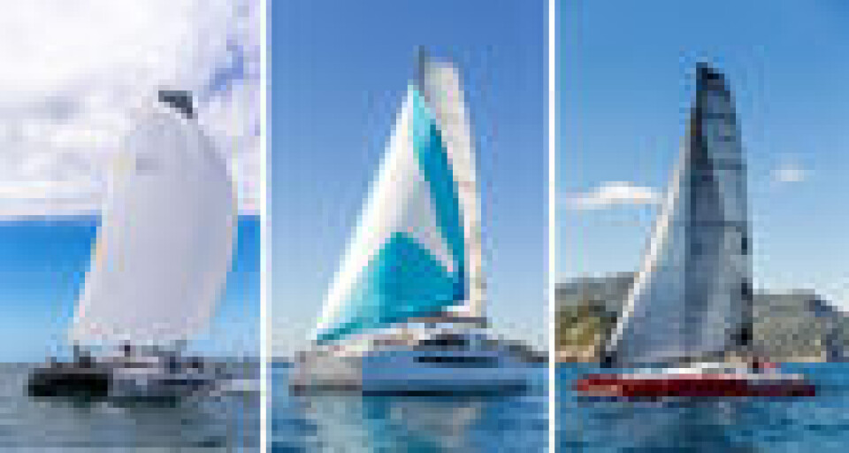 Dascat 1495, Comet Cat 36 og Dragonfly 25 er nominert til Årets Båt i Europa. Dascat 1495, Comet Cat 36 og Dragonfly 25 er nominert til Årets Båt i Europa.