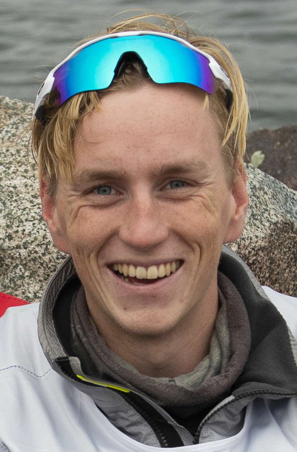 MESTER: August Austefjord forsvarte sitt NM-gull fra 2017 i Grimstadjolle sammen Kamilla Austefjord.