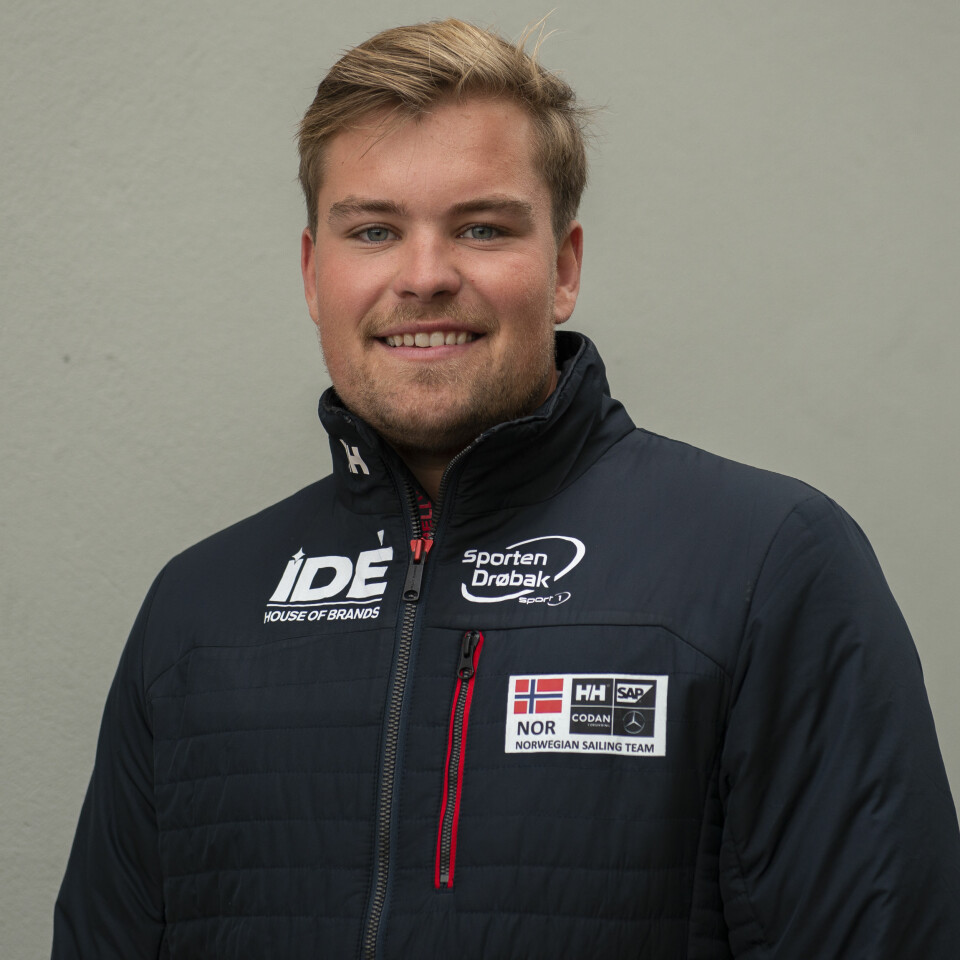 LANDSLAG: Anders Pedersen ble norgesmester i Finnjolle.