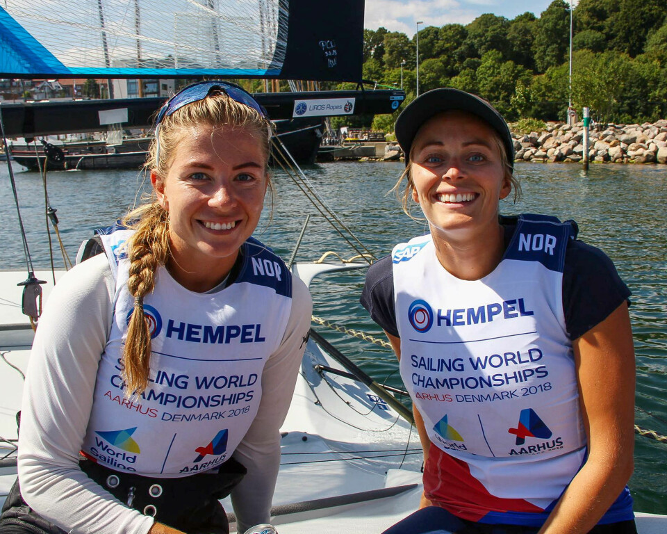 49ER FX: Marie Rønningen og Helene Næss satser for fullt og mener de er på rett vei mot OL.
