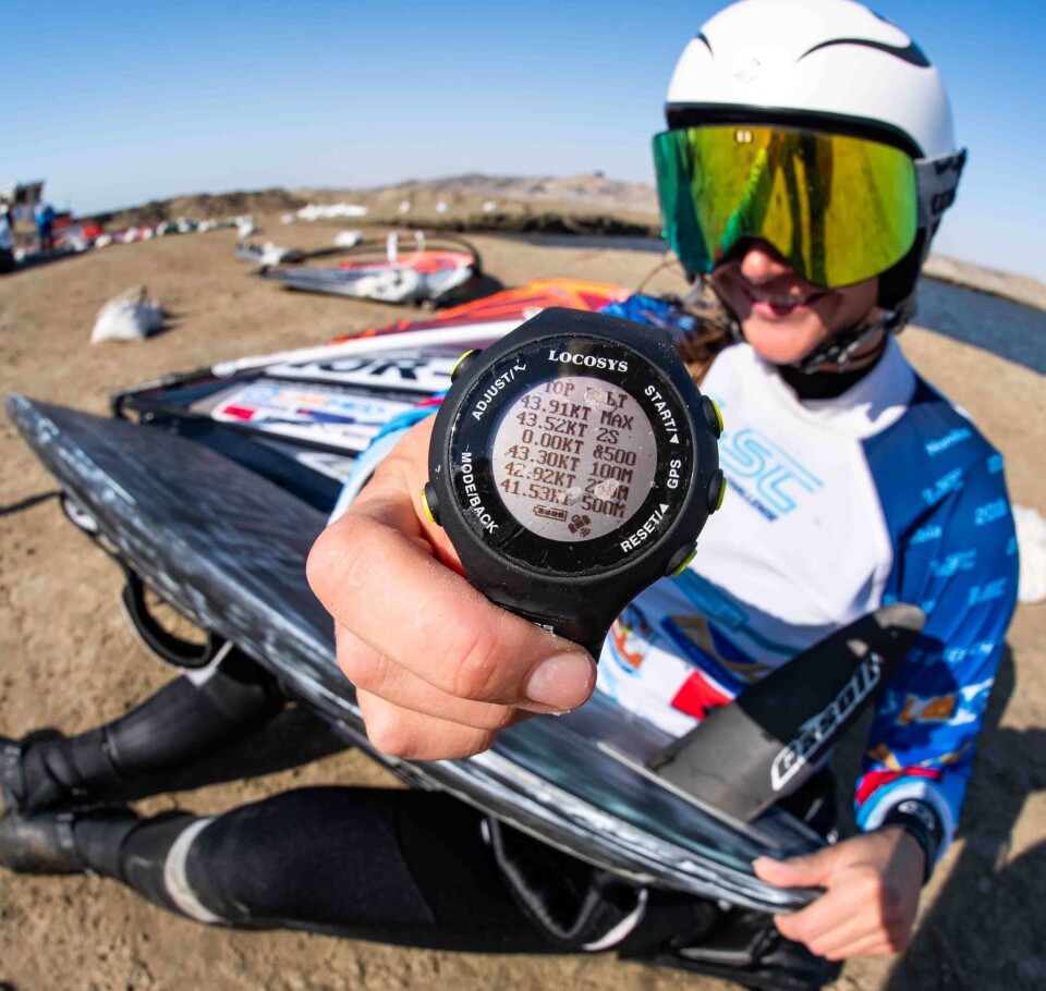 GPS: En ting er en høy topphastighet. For å sette rekord må hastigheten holdes over 500 meter. GPS: En ting er en høy topphastighet. For å sette rekord må hastigheten holdes over 500 meter.