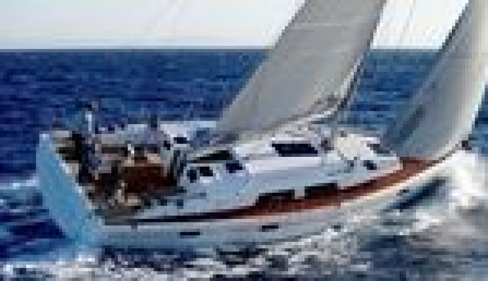 Reklamebilde av Hanse 415 Reklamebilde av Hanse 415