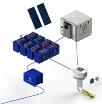 HYBRID: Om bord i Arcona 410H er dieselmotoren erstattet av et diesel-elektrisk driftssystem fra den finske produsenten Oceanvolt. Systemet består av en elektrisk motor montert på et seildrev, en Lithium batteribank, solceller, ... HYBRID: Om bord i Arcona 410H er dieselmotoren erstattet av et diesel-elektrisk driftssystem fra den finske produsenten Oceanvolt. Systemet består av en elektrisk motor montert på et seildrev, en Lithium batteribank, solceller, ...