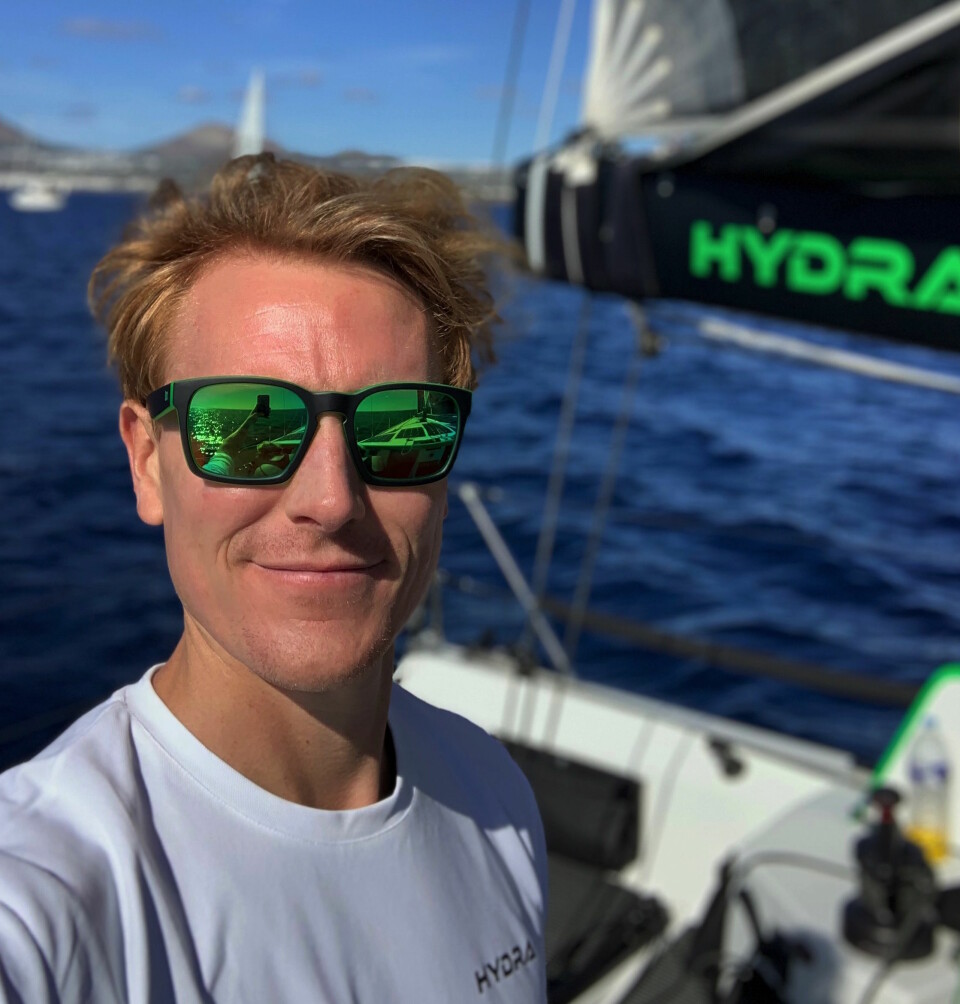 HYDRA: Henrik Bergesen seiler «Hydra», en Class 40, og deltok i RORC Transatantic Race.