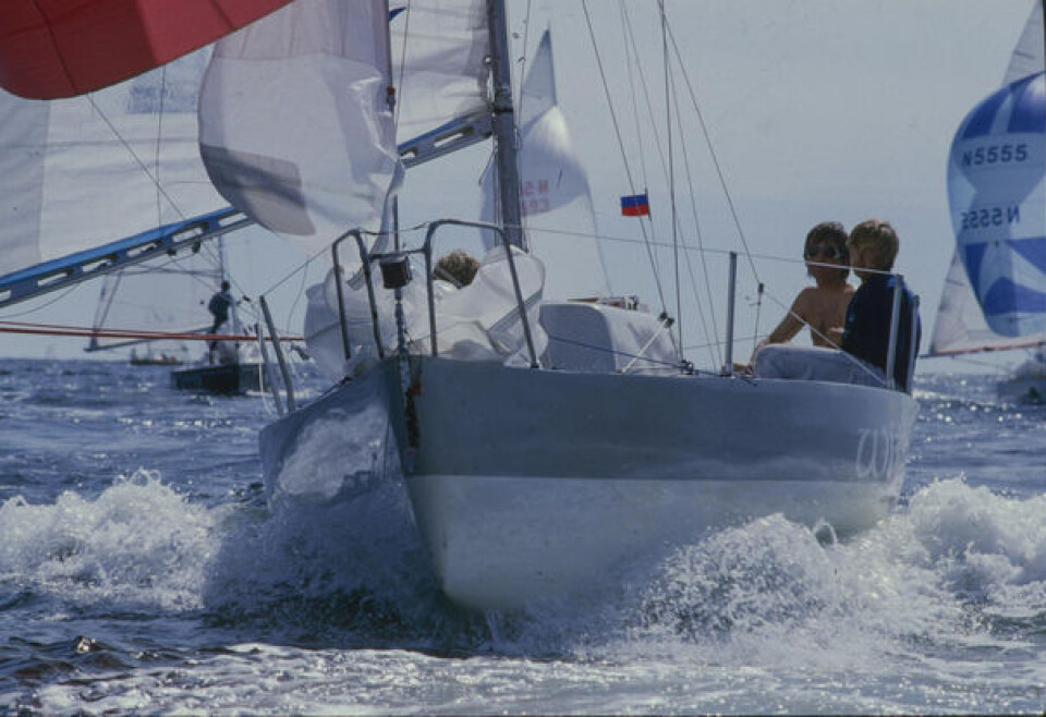 GULL: Minitonneren «Withcie» vant gull i VM for 30 år siden. GULL: Minitonneren «Withcie» vant gull i VM for 30 år siden.