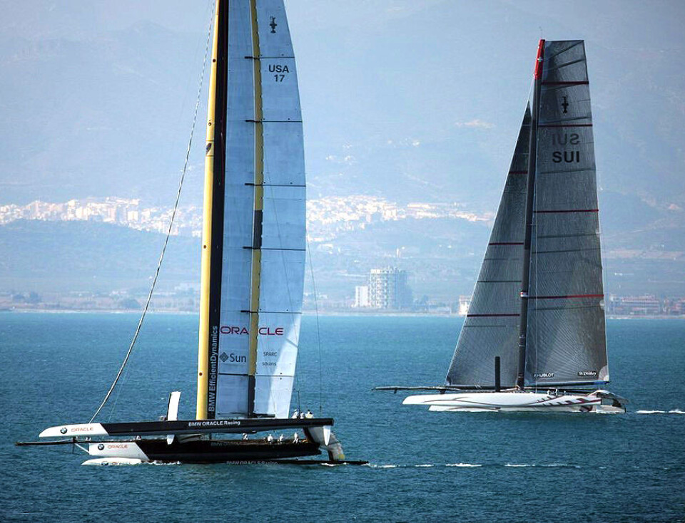 2010: USA 17 knuste Alinghi.