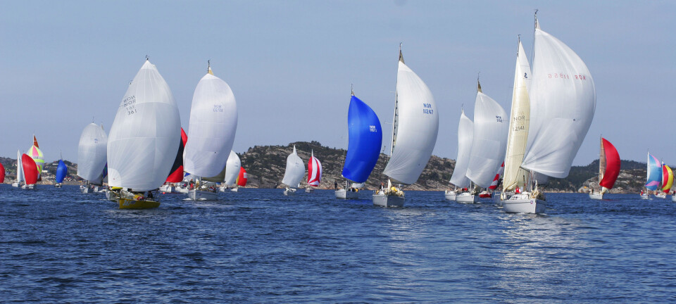 Seilmakaren Doublehanded i medvind