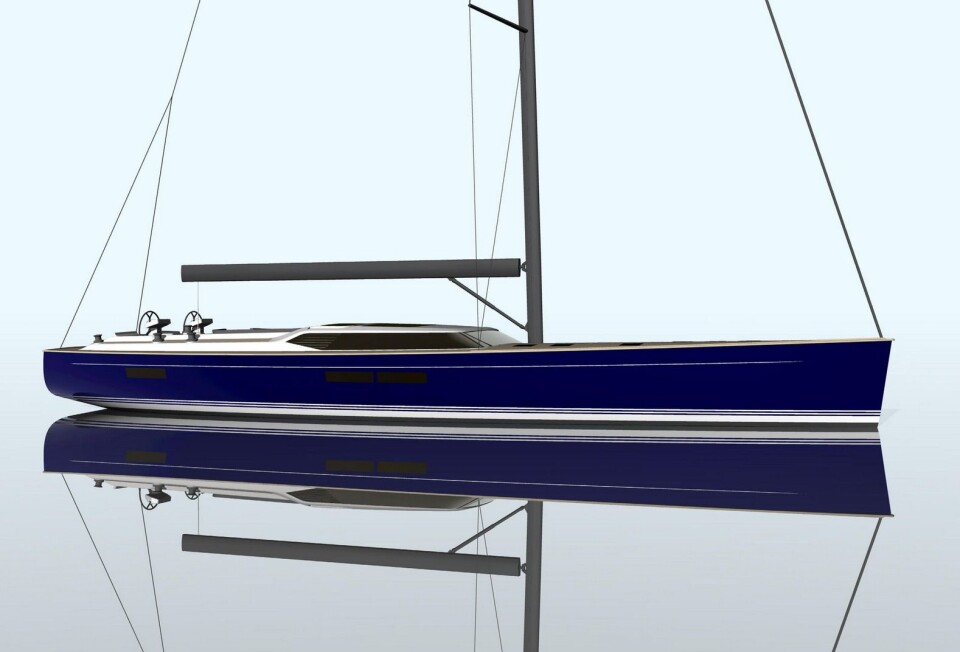 CONTEST 84 CS: det nye flaggskipet til Contest Yachts på 84 fot skal etter planen seile i 2018. CONTEST 84 CS: det nye flaggskipet til Contest Yachts på 84 fot skal etter planen seile i 2018.