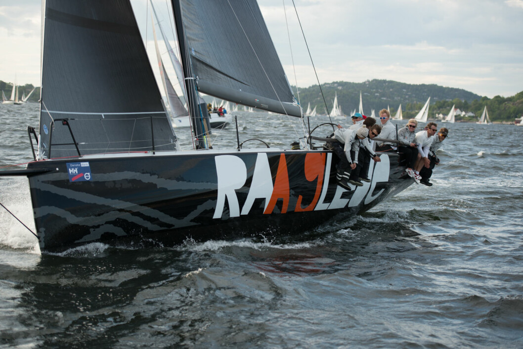 RASK: «Raa Glede» er regattaens raskeste båt på papiret, men får den optimale forhold.