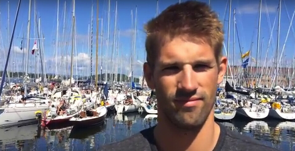 Mathias Mollatt, beste norske Laserseiler på Mallorca.