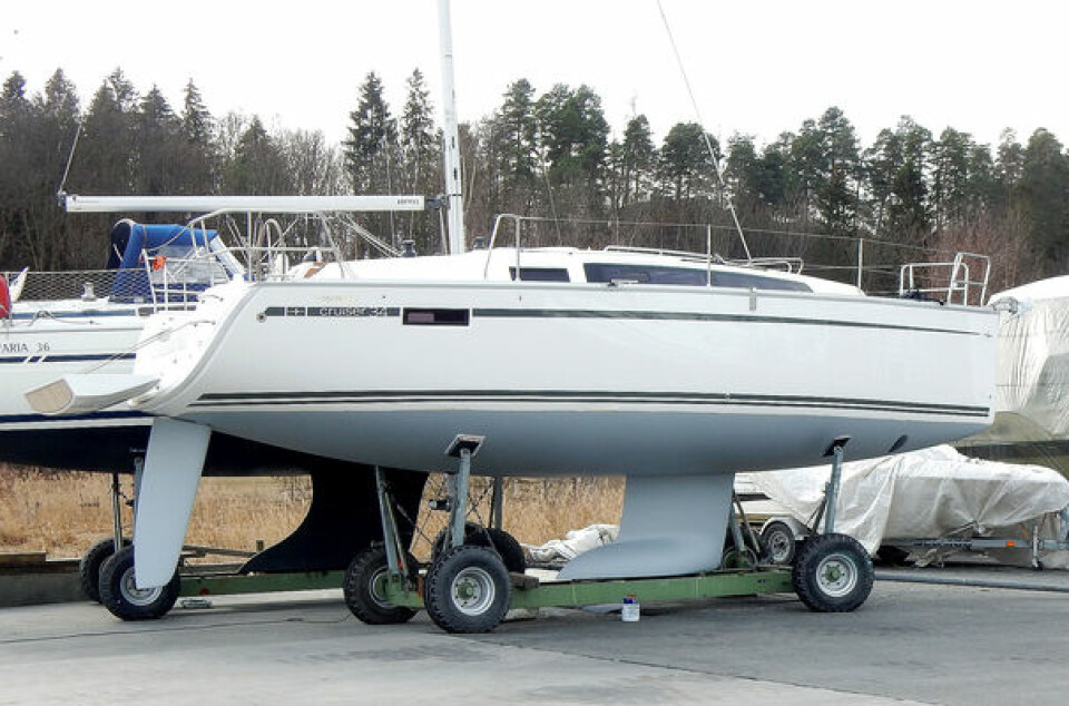 NY: Bavaria Cruiser 34 er en utvikling av en båt som ble lansert i 2009.