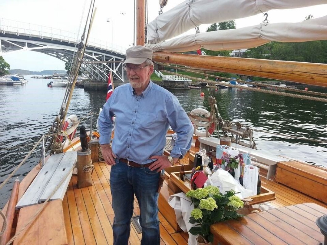 REDNINGSKJØYTE: Knut von Trepka har holdt «RS1 Colin Archer» i 45 år. REDNINGSKJØYTE: Knut von Trepka har holdt «RS1 Colin Archer» i 45 år.