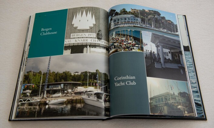 KLUBBHUS: Boken forteller også om alle seilforeningene som arrangerer IKC. I Norge går arrangementet på rundgang mellom Oslo og Bergen, som har jevnstore Knarr-miljøer. KLUBBHUS: Boken forteller også om alle seilforeningene som arrangerer IKC. I Norge går arrangementet på rundgang mellom Oslo og Bergen, som har jevnstore Knarr-miljøer.