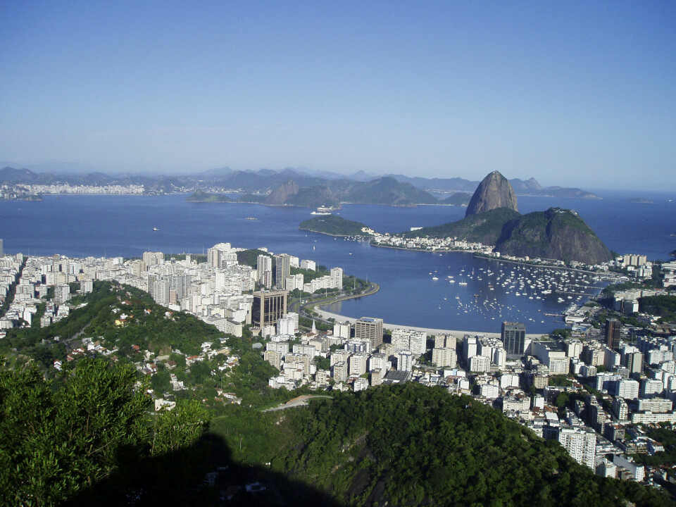 HAVNEN: Rett syd for OL-havnen ligger Iate Clube do Rio de Janeiro, yacht-klubben i Rio.