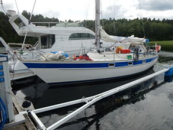 SOLID: Jeneten seiler en Hallberg-Rassy 312 som har vært på langtur før. Båten er utstyrt med solide griperekker og stigtrinn i masten. SOLID: Jeneten seiler en Hallberg-Rassy 312 som har vært på langtur før. Båten er utstyrt med solide griperekker og stigtrinn i masten.