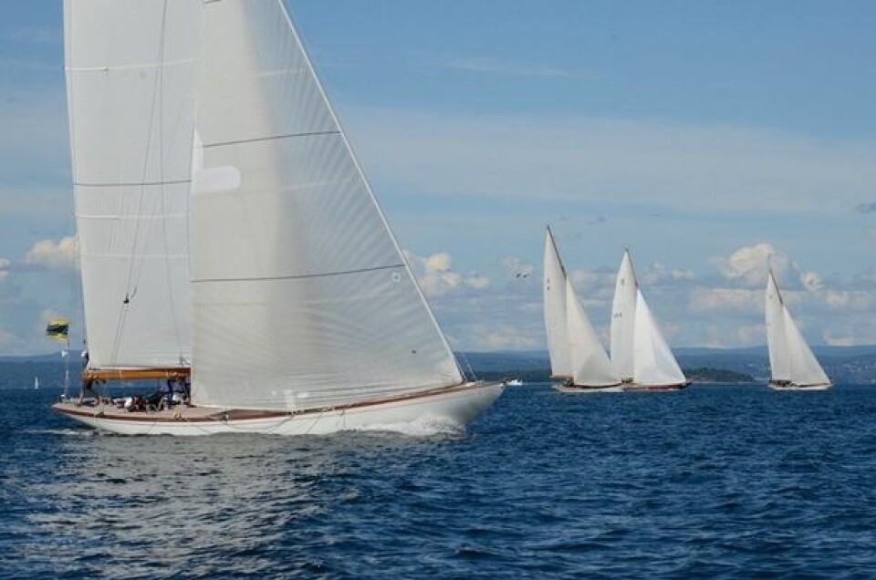 12mR: De klassiske meterbåtene preget Oslofjorden under Europa Uken i 2014. Nå er det Risørs tur.