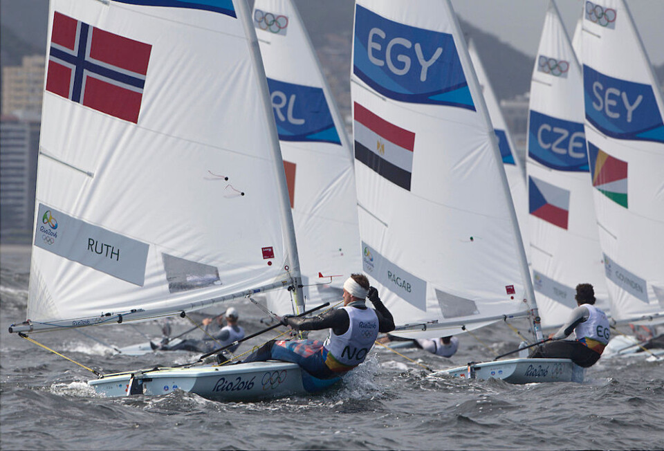 2. PLASS: Kristian Ruth avsluttet annen dag i OL i Rio med en sterk 2. plass.