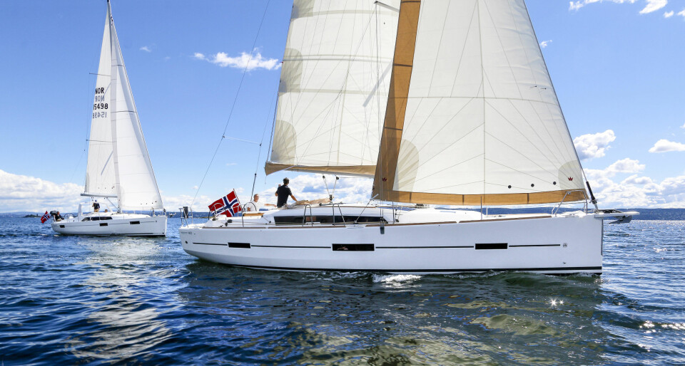 NYE: Vi har seilt de nye modellene Dufour 412 og Oceanis 41.1 i sommer.