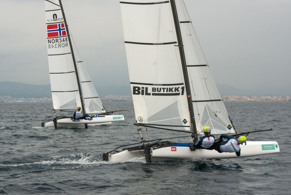 De norske lagene i Nacra17 prioritere ikke verdenscupfinale De norske lagene i Nacra17 prioritere ikke verdenscupfinale