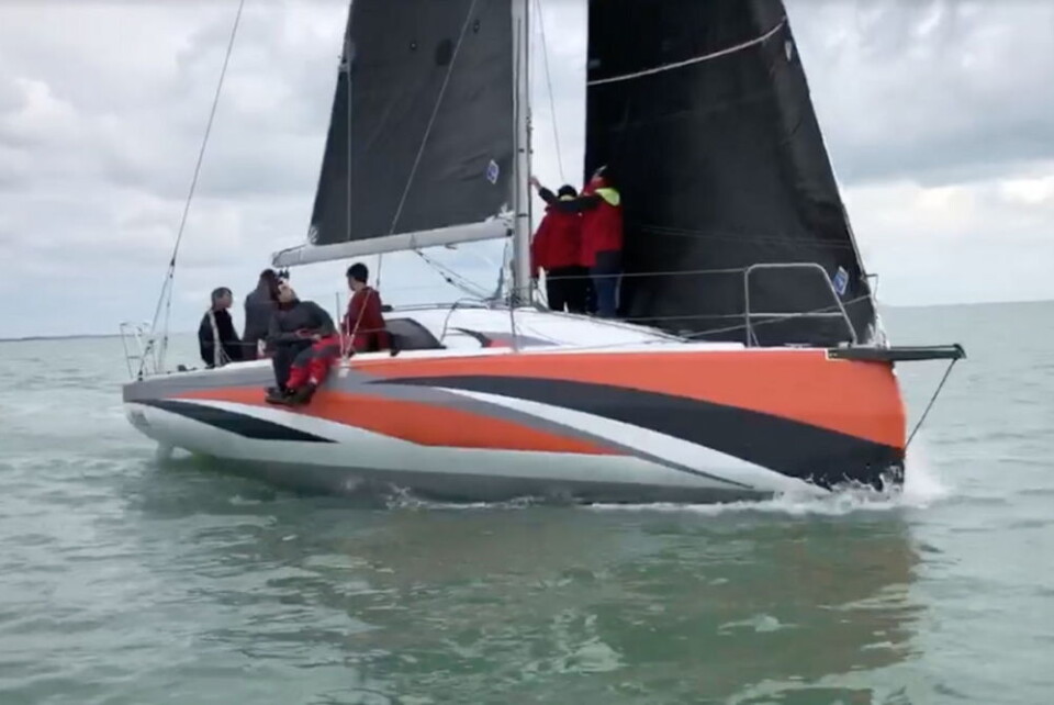 SEILER: Sun Fast 3300 blir nå testet ut fra La Rochelle. SEILER: Sun Fast 3300 blir nå testet ut fra La Rochelle.