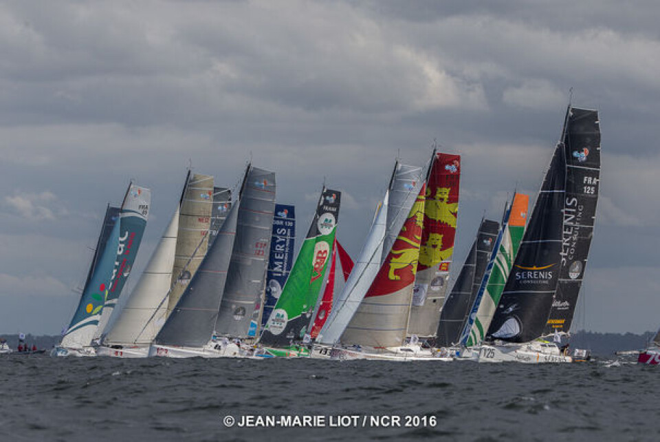 BESKJEDEN ROLLE: Rune Aasberg og Simen Løvgren inntok en beskjeden rolle i den tette starten i Normandy Challenge Race. BESKJEDEN ROLLE: Rune Aasberg og Simen Løvgren inntok en beskjeden rolle i den tette starten i Normandy Challenge Race.