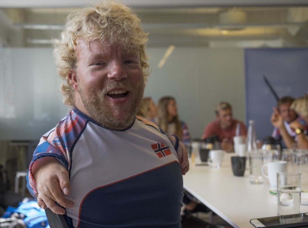 6. PLASS: Bjørnar Erikstad ligger på 6. plass etter første dag av paralympics. 6. PLASS: Bjørnar Erikstad ligger på 6. plass etter første dag av paralympics.