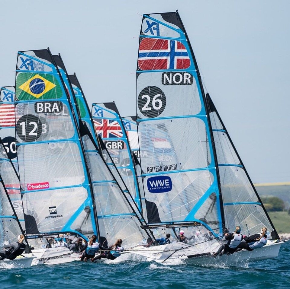 God start for Helene og Marie. EM Weymouth 2019