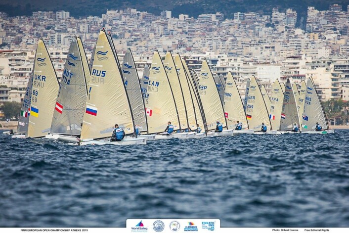2019 Finn Open European Championship, 10-18 May 2019 Athens International Sailing Center, Greece