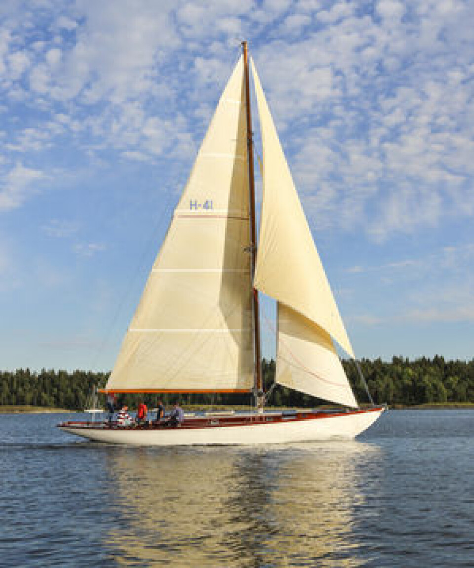 PRIS: 8-meteren «Christina» fikk pris som festivalens best privatrestaurerte båt.