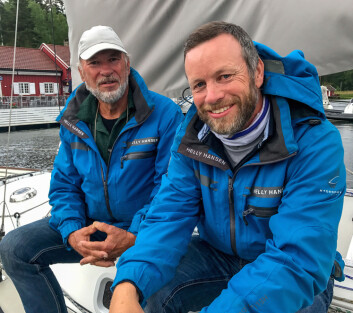 LEDER: Asbjørn og Yngve Lønmo før Raymarine 2Star 2018. LEDER: Asbjørn og Yngve Lønmo før Raymarine 2Star 2018.