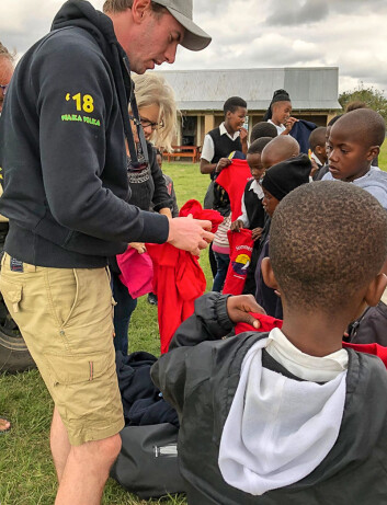 I SØR-AFRIKA: Vassholmen Sommerleir besøkte Lujilo Mission School. I SØR-AFRIKA: Vassholmen Sommerleir besøkte Lujilo Mission School.
