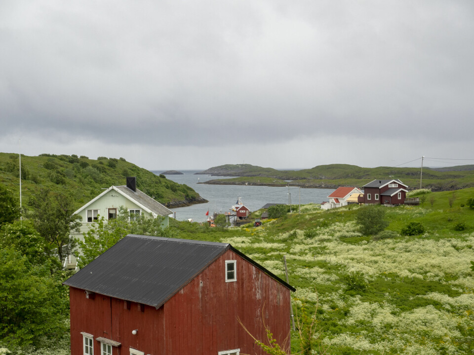 FISKEVÆR: Helligvær ligger i Bodø kommune og ligger 16 nm ut i Vestfjorden.
