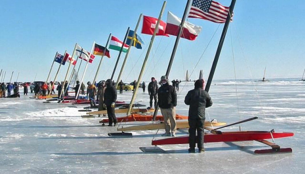 FLYTTET: For første gang arrangeres det VM for isseiling i Norge.