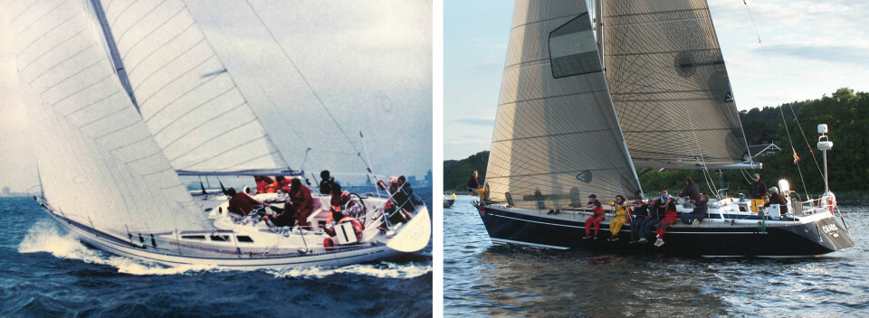 IKONER: Stilen til Swan ble skapt med Swan 48 fra 1971. Modellen fra 1995 var den gang moderne.