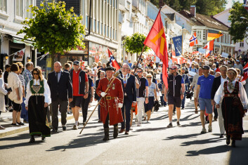 PARADE: Åpning av mesterskapet i Risør. PARADE: Åpning av mesterskapet i Risør.