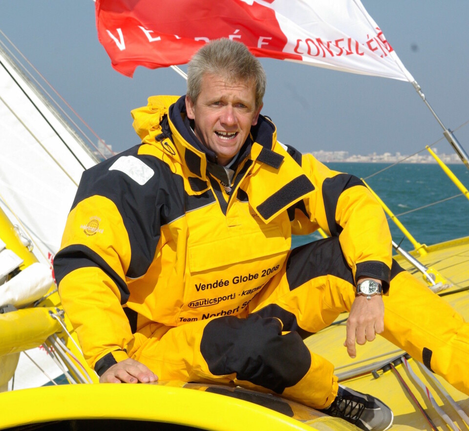 SKIPPER: Østerrikeren Norbert Sedlacek har tidligere seilt Vendee Globe.